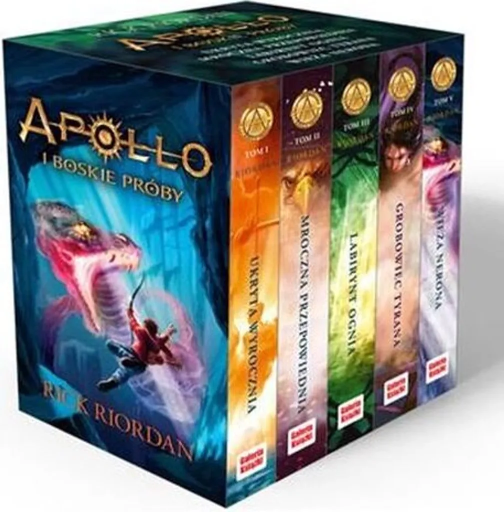 Coffret Les Travaux d'Apollon 1 à 5 - Lecture Fantasy pour Adolescents