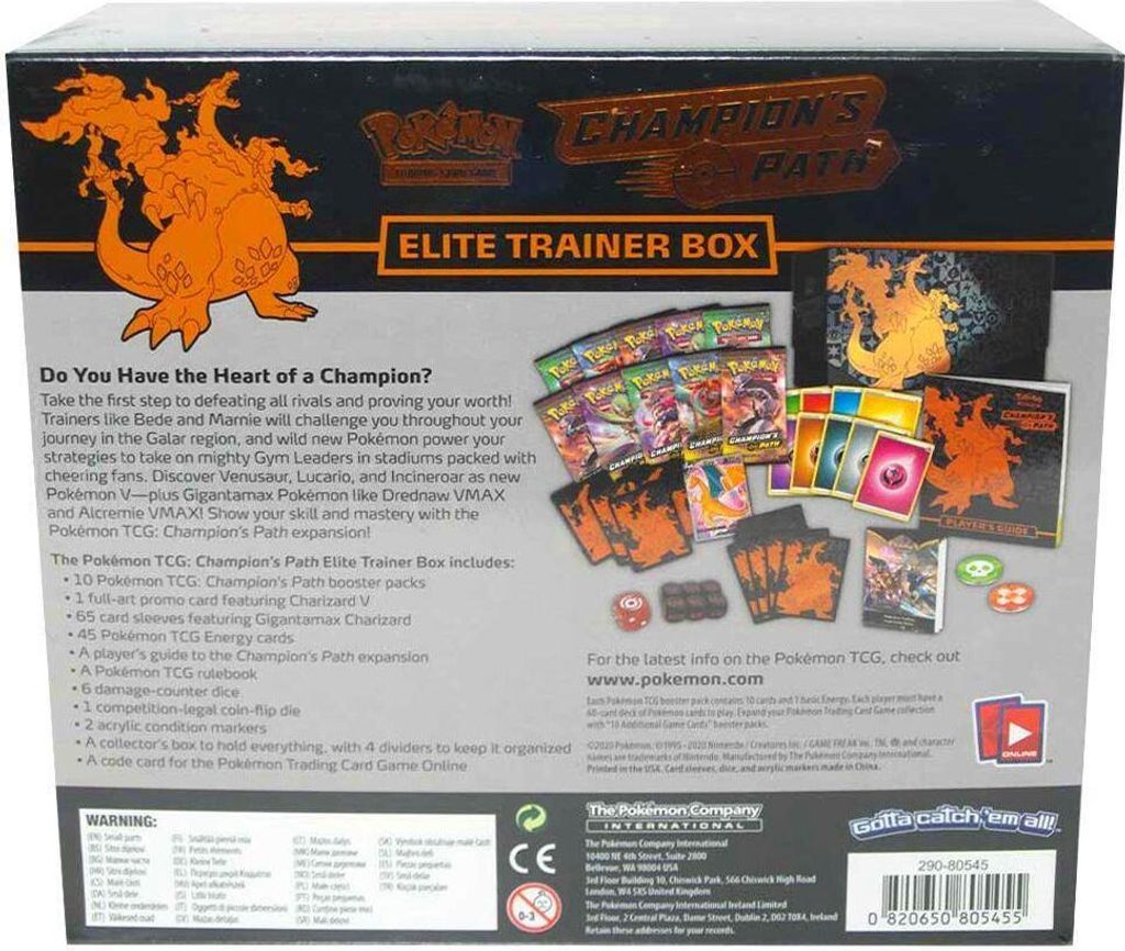 Cheapest Pokemon Champion Path Elite Trainer Box