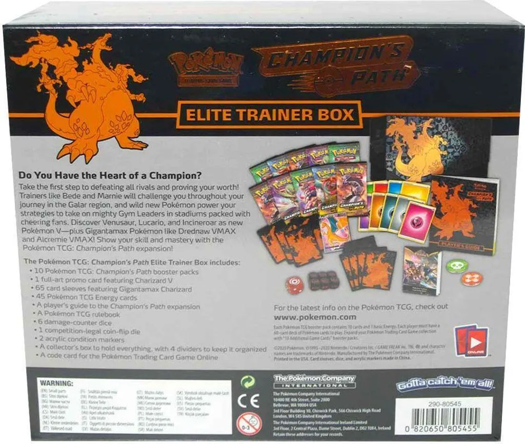 Coffret Pokémon Champion’s Path idéal pour Collectionneur et Compétition