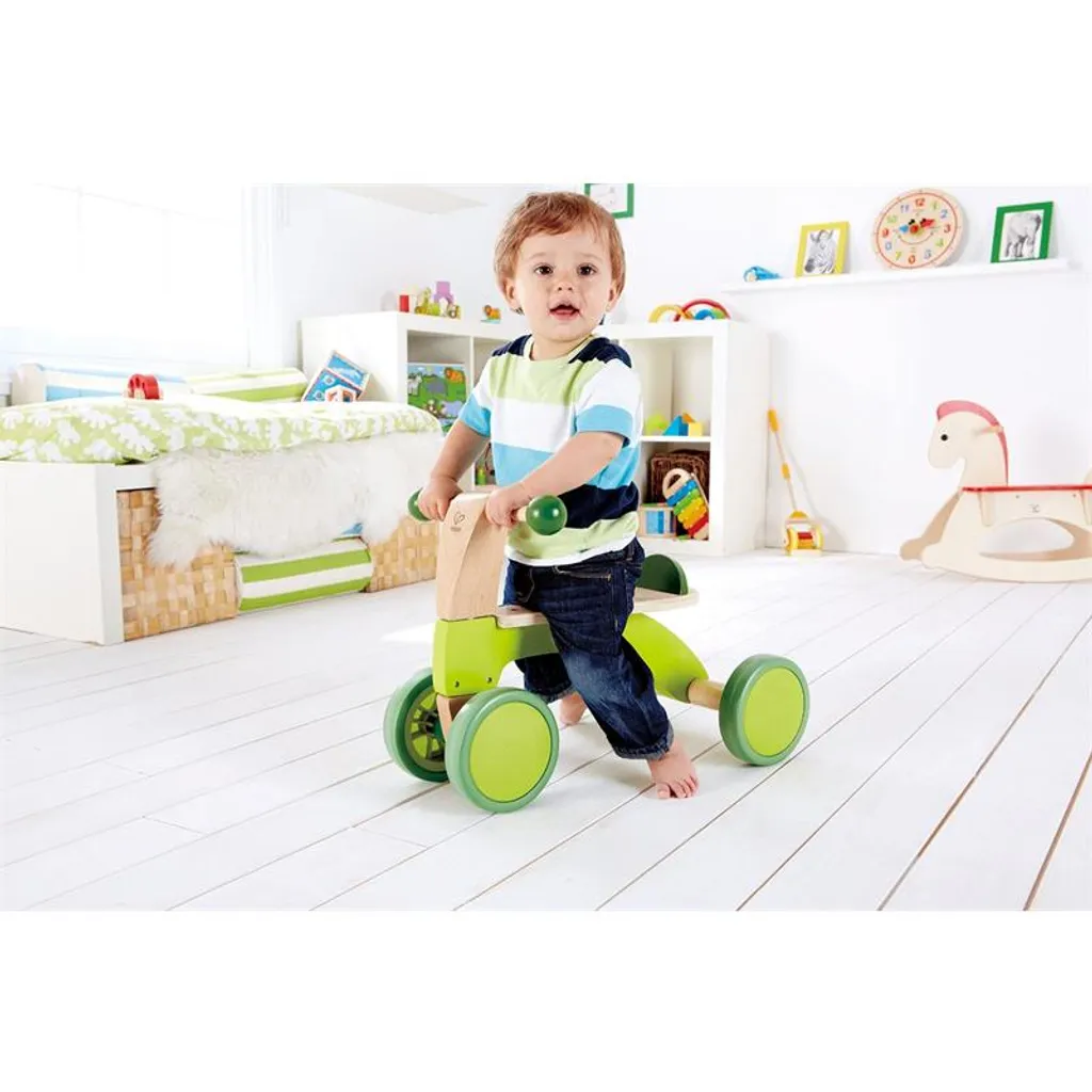 Roue Hape E0101 Push & Pull avec effets visuels et manche en bois - 10