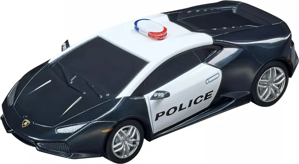 Carrera 17326 Lamborghini Huracán Police : Tenue de Route et Vitesse 1:32