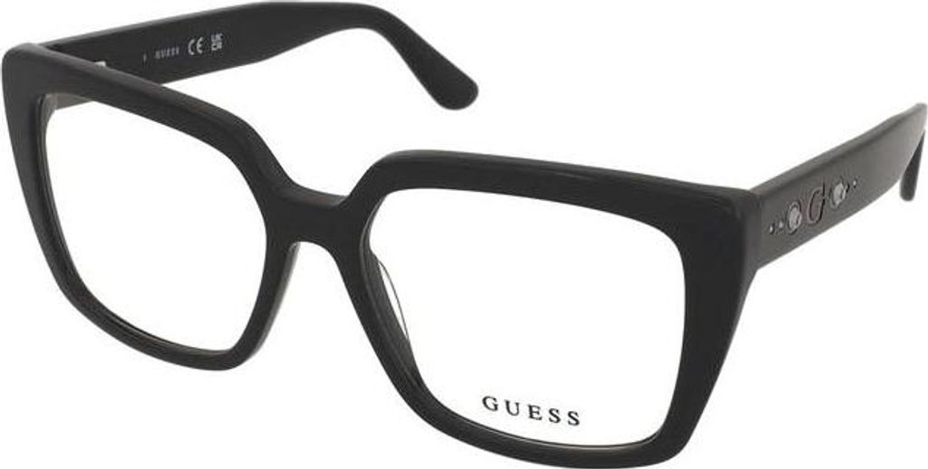 Guess GU50174 Shiny black 54/16/140 Damen Brillen
