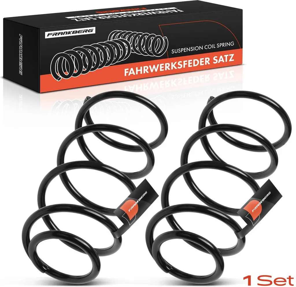 Paire de Ressorts Hélicoïdaux Avant pour Volvo C30 S40 V50 1.6 1.8 2.0