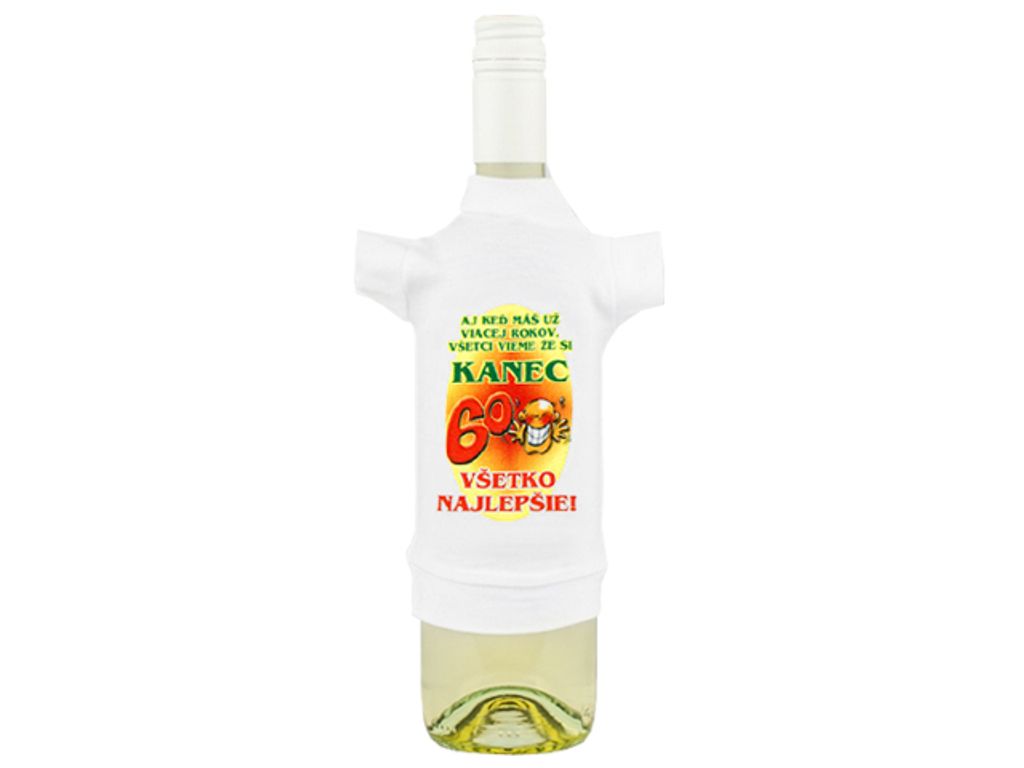 Tričko na fľašu k šesťdesiatke Obrázok produktu 