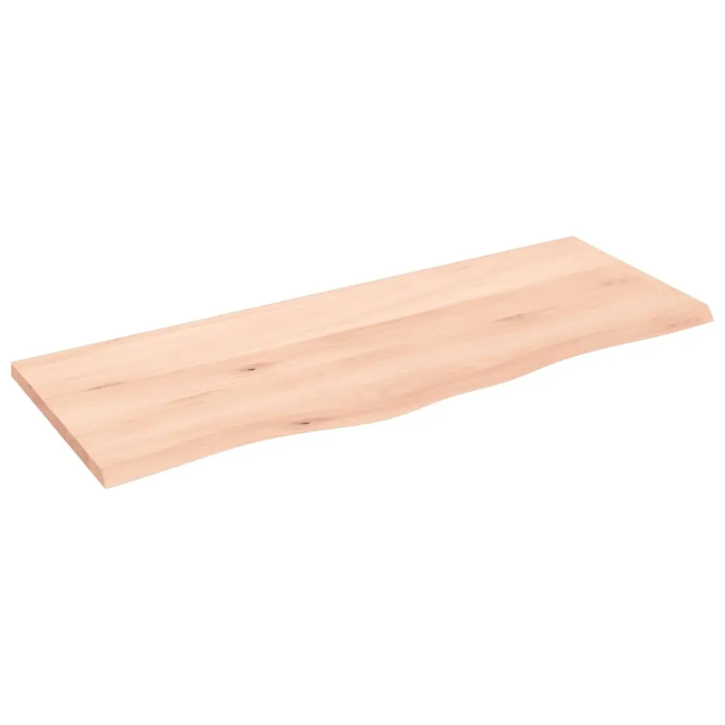 The Living Store Mensola Rovere 100x40 | Carico 32kg | Massello
