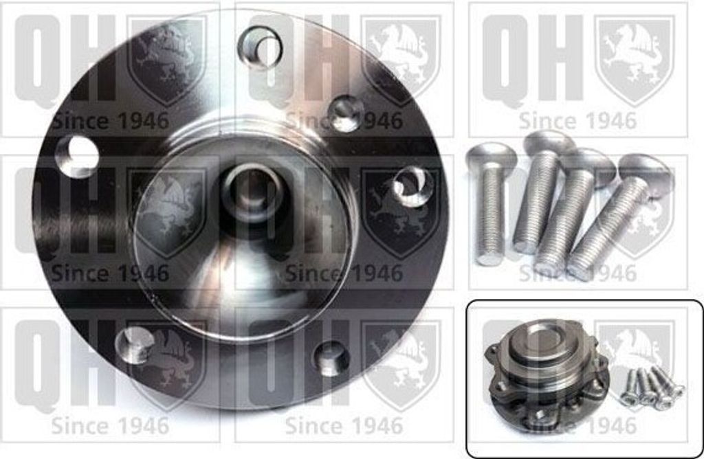 QUINTON HAZELL Radlagersatz Vorne für BMW 5 Touring (F11) 143mm QWB1655