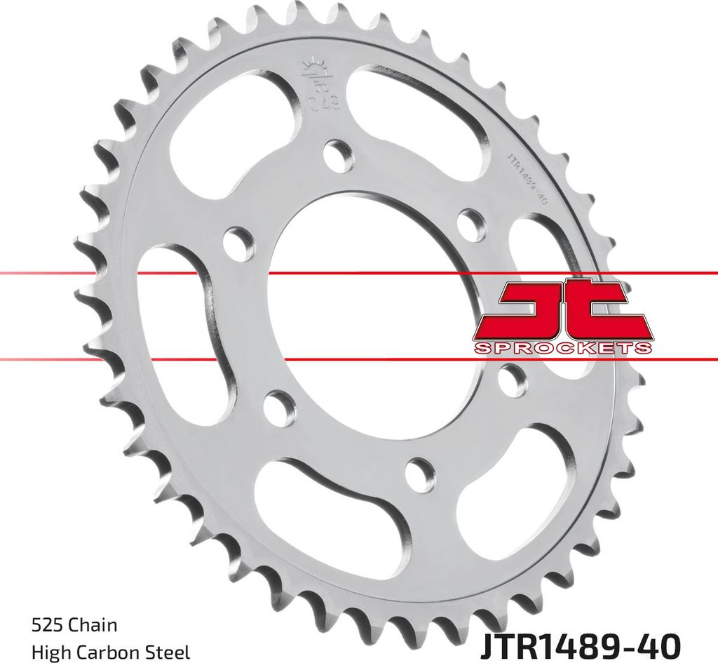 Jt Hinteres Ritzel 4359 40 Für Kawasaki Zx 6 R '98-'02, Z 1000 '07-'09, Zx10R '04-'15 (435940Jt) (Kette 525)