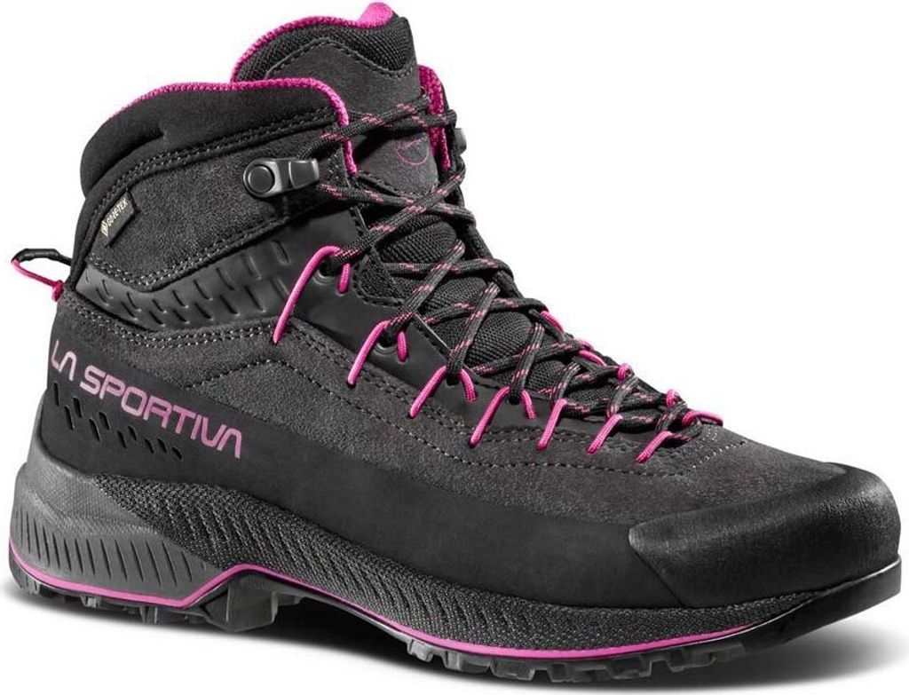 TX4 Evo Mid Woman Gtx, Carbon/Springtime, 41.5, Approach, Shoes - La Sportiva