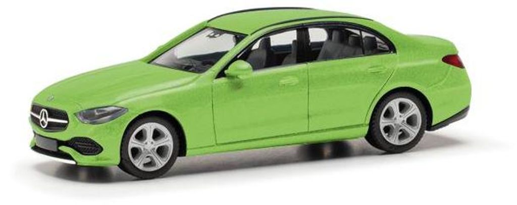 Herpa 430913-003 - 1/87 Mercedes-Benz C-Klasse Limousine, Green Hell - Neu