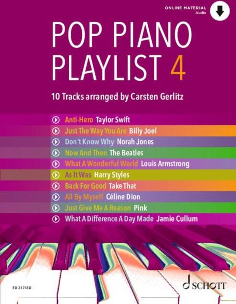 Pop Piano Playlist 4