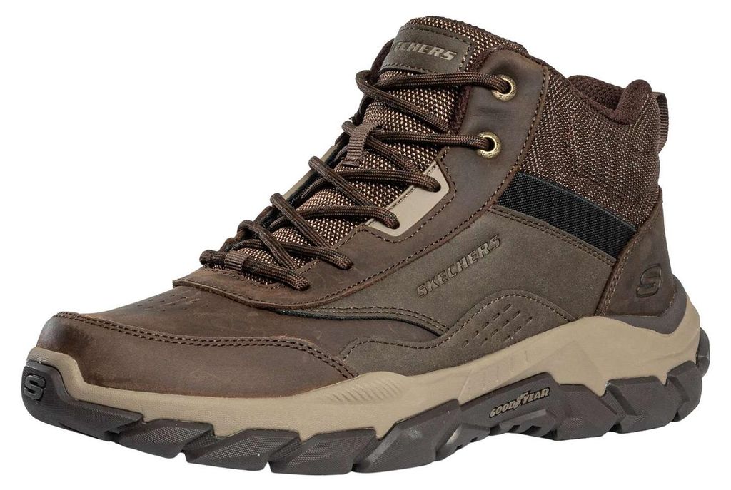 Skechers Santoro Hopkins Relaxed Fit Stiefel, Braun 43 EU Produktbild 