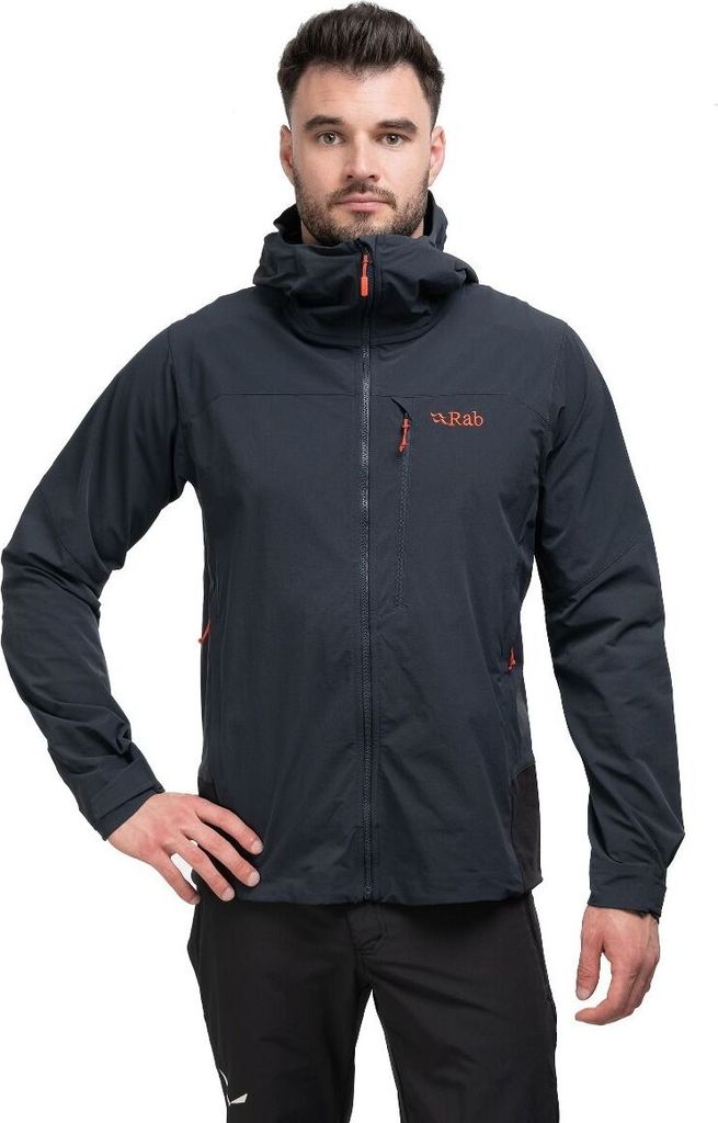 Herrenjacke Rab Torque L - grau