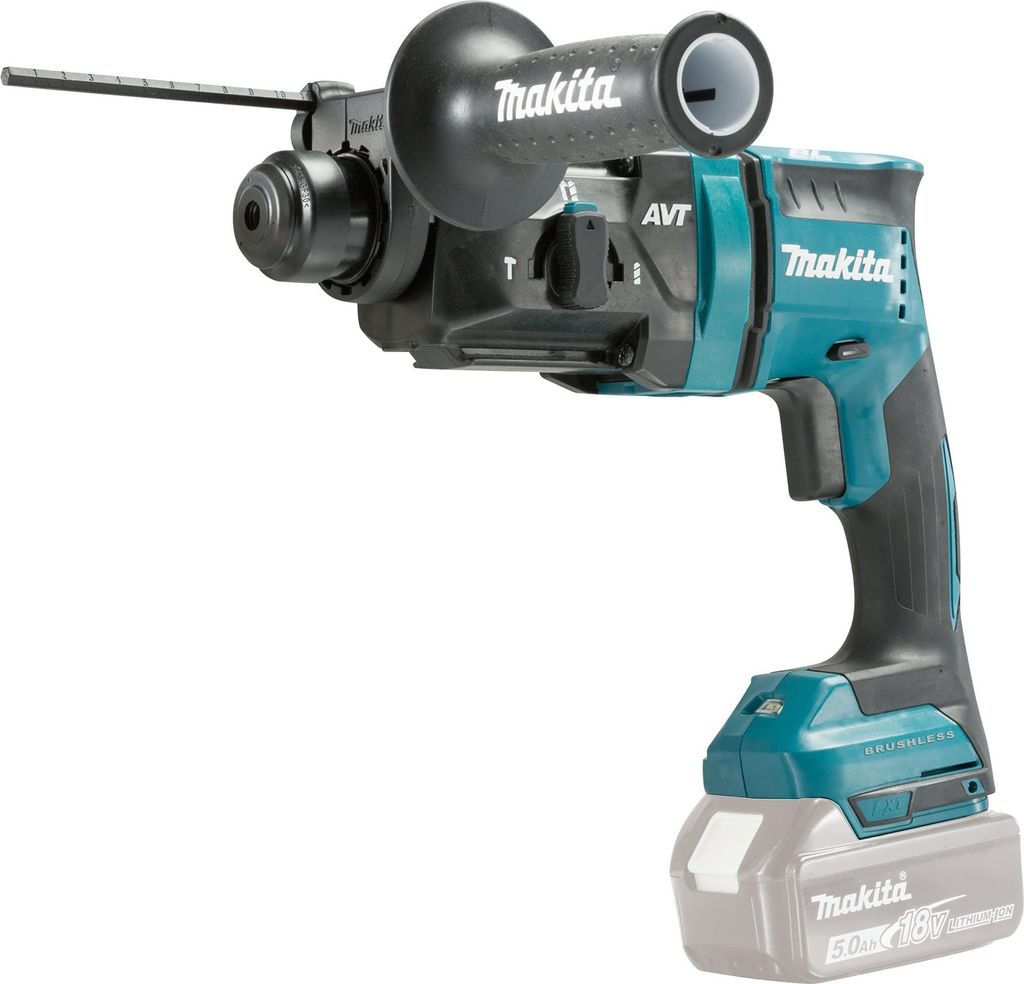 Makita Akku-Kombihammer DHR182Z, 18 V, SDS-plus, incl. Produktbild 