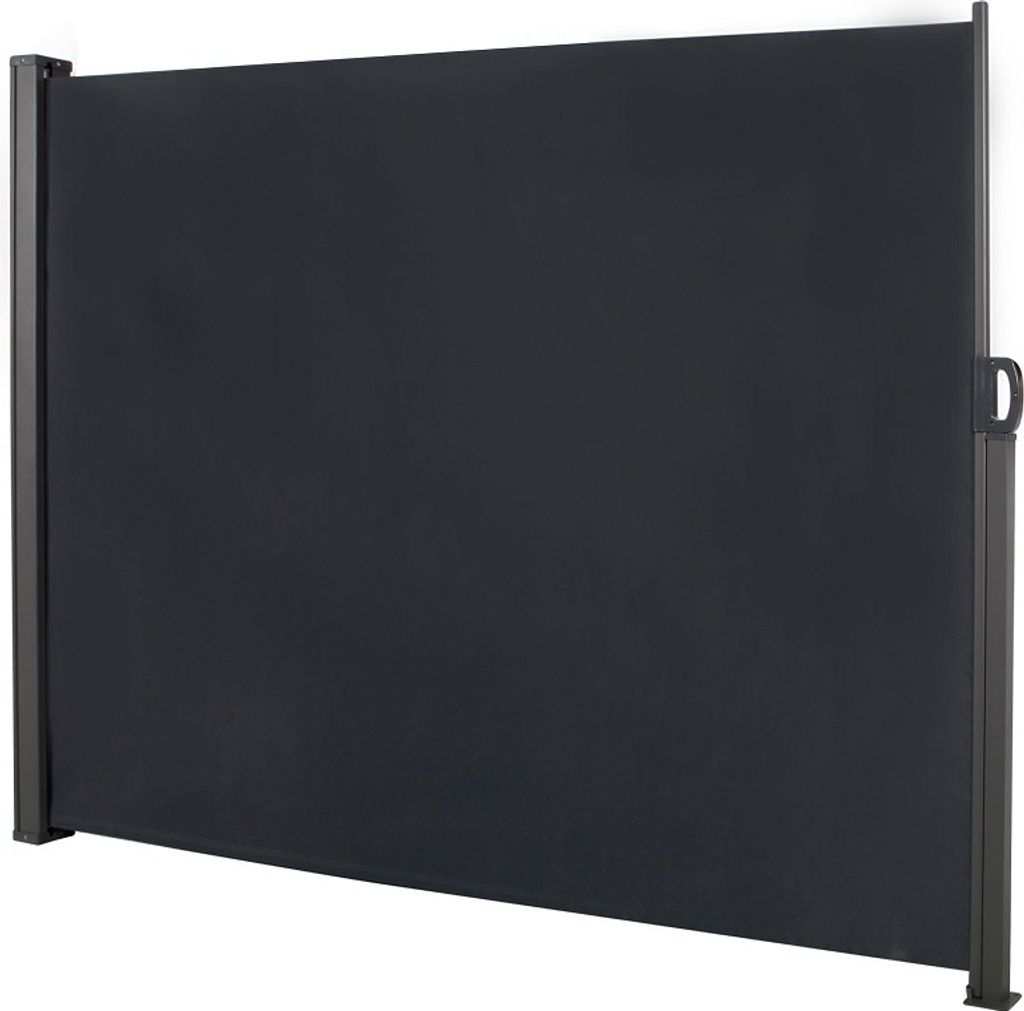 Seitenmarkise Windschutz Markise Sichtschutz Sonnenschutz Wintergarten 300 L x H.160cm