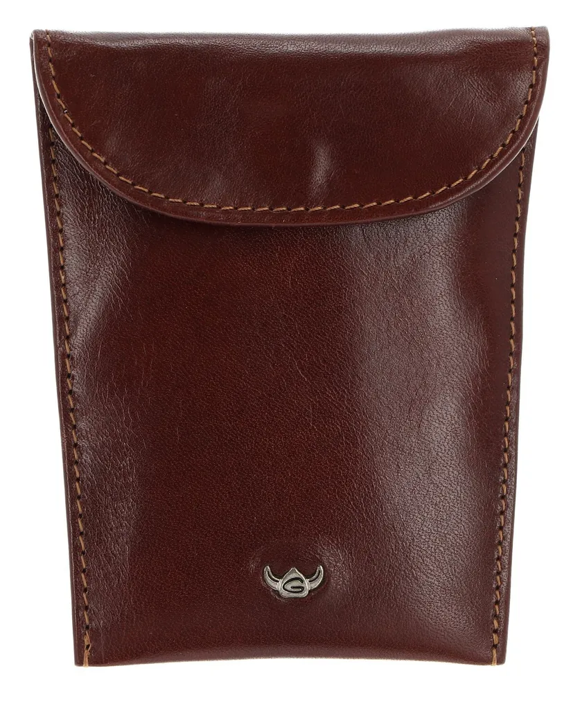 Custodia Chiavi RFID Golden Head Colorado - Pelle Marrone Anti-Graffio - 5