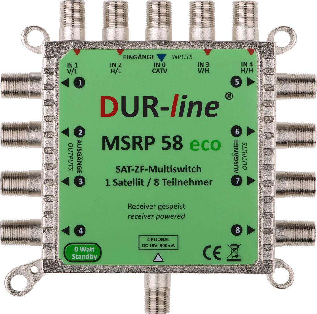 DUR-line MSRP 58 eco Multischalter ohne Netzteil Produktbild 