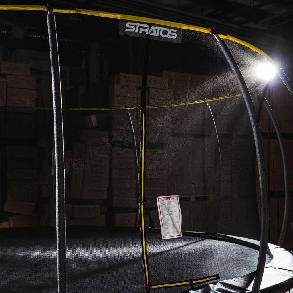 Trampoline Stratos 305 cm Robuste - Ressorts Haute Qualité et Sécurité