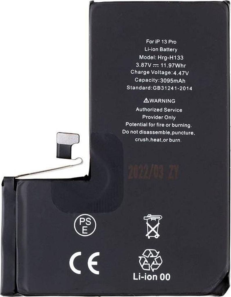 Baterie pro iPhone 13 Pro 3095mAh Li-Ion (Bulk) Immagine del prodotto 