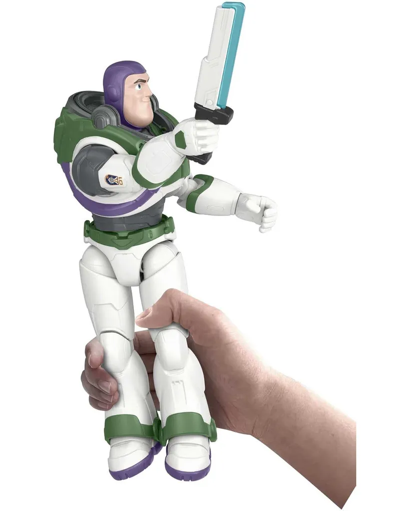 Buzz l'Éclair articulé incassable Disney Pixar avec accessoire de combat - 3