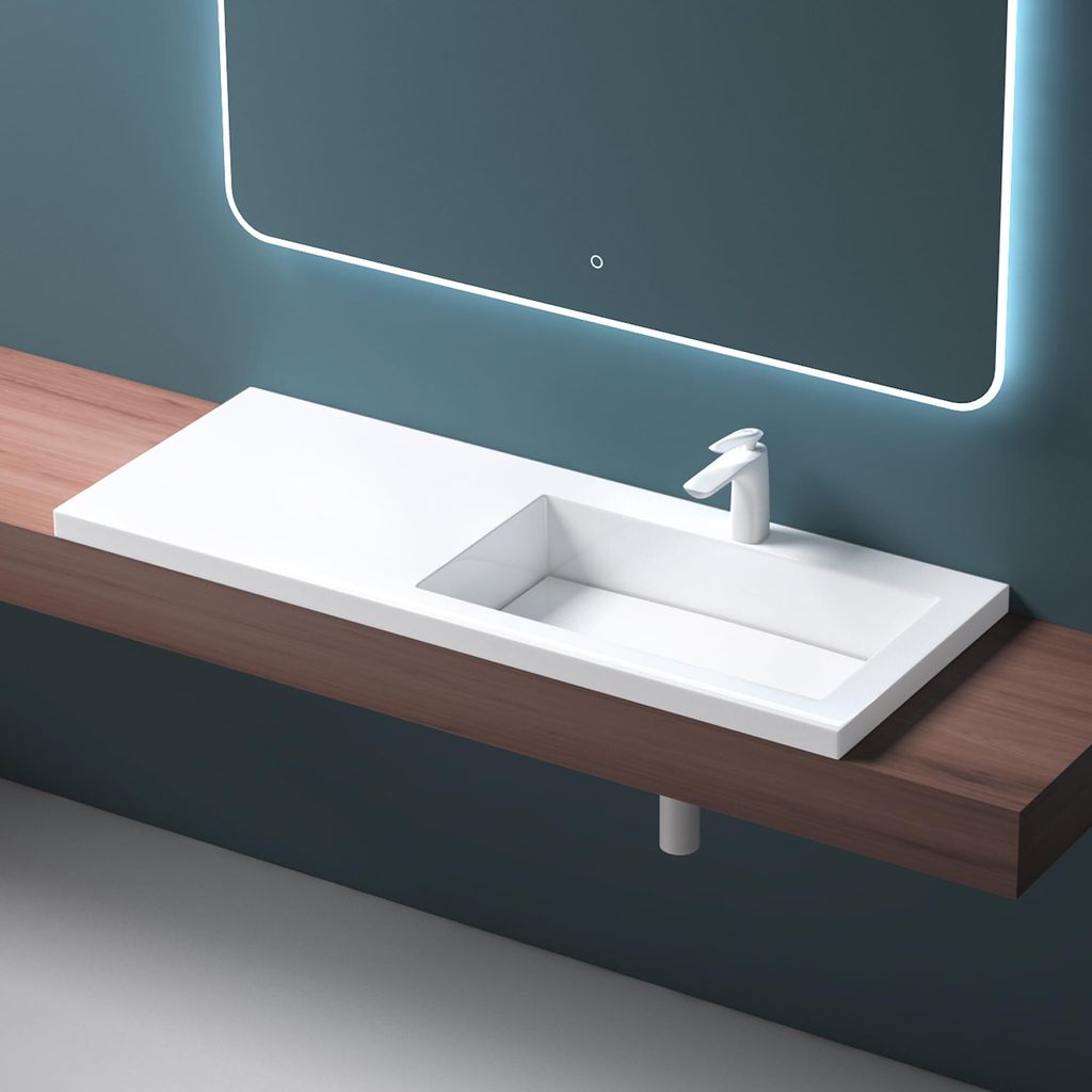 Mai & Mai Einbauwaschbecken Becken rechts, BTH: Produktbild