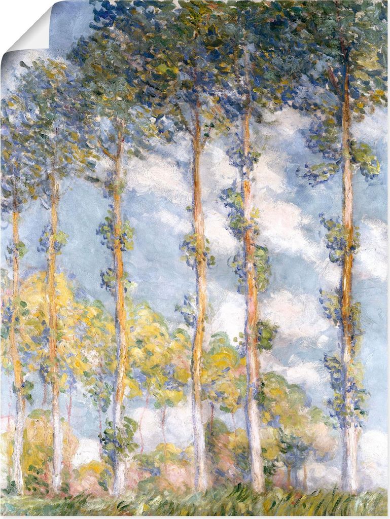 ARTland Poster Pappeln. 1881 Größe: 45x60 cm