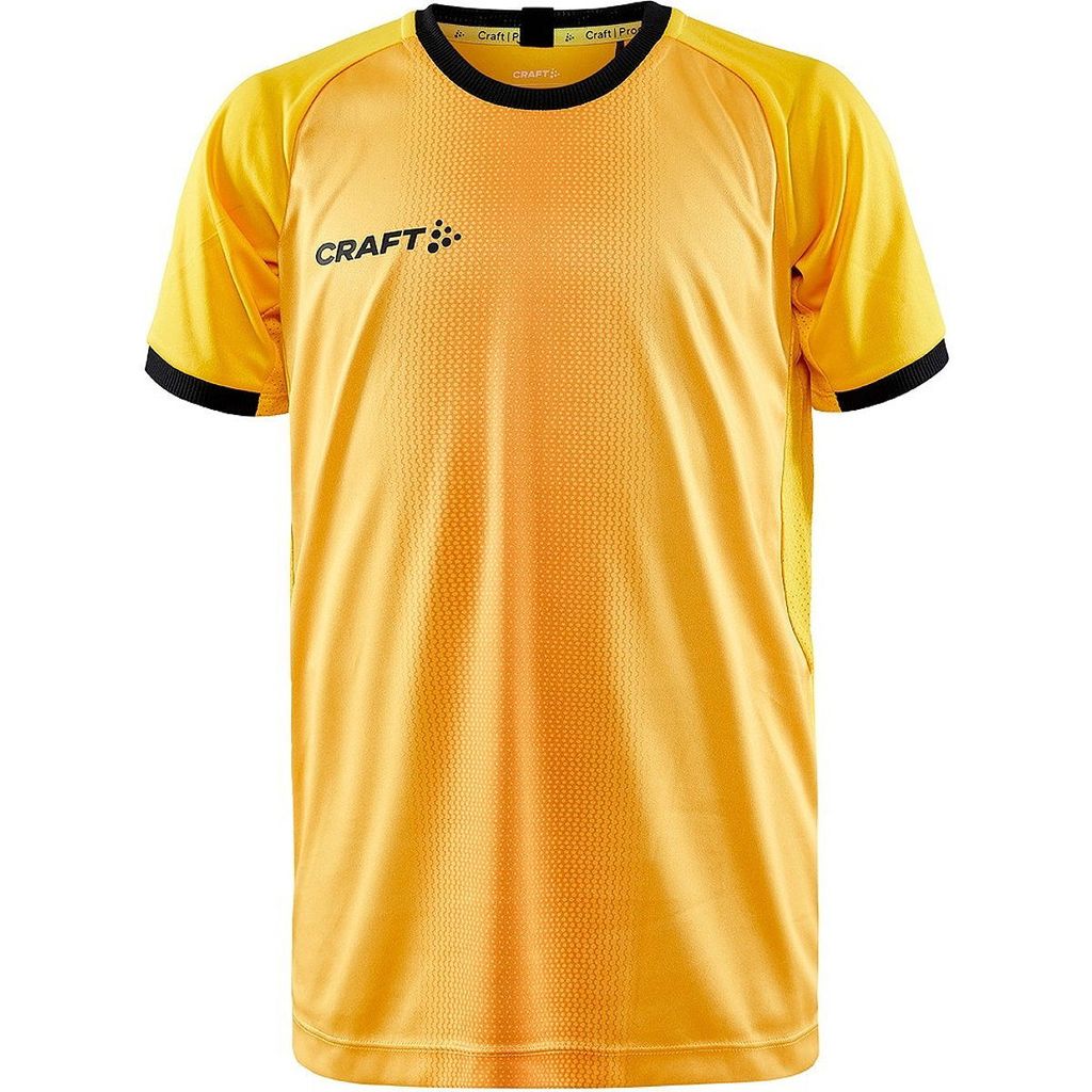 CRAFT Progress 2.0 Graphic Jersey JR Sweden Yellow/Black 158/164