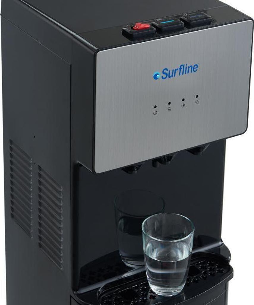 Flaschenwasserspender - Warmes/kaltes Wasser - Grau - LIMAN Produktbild 5