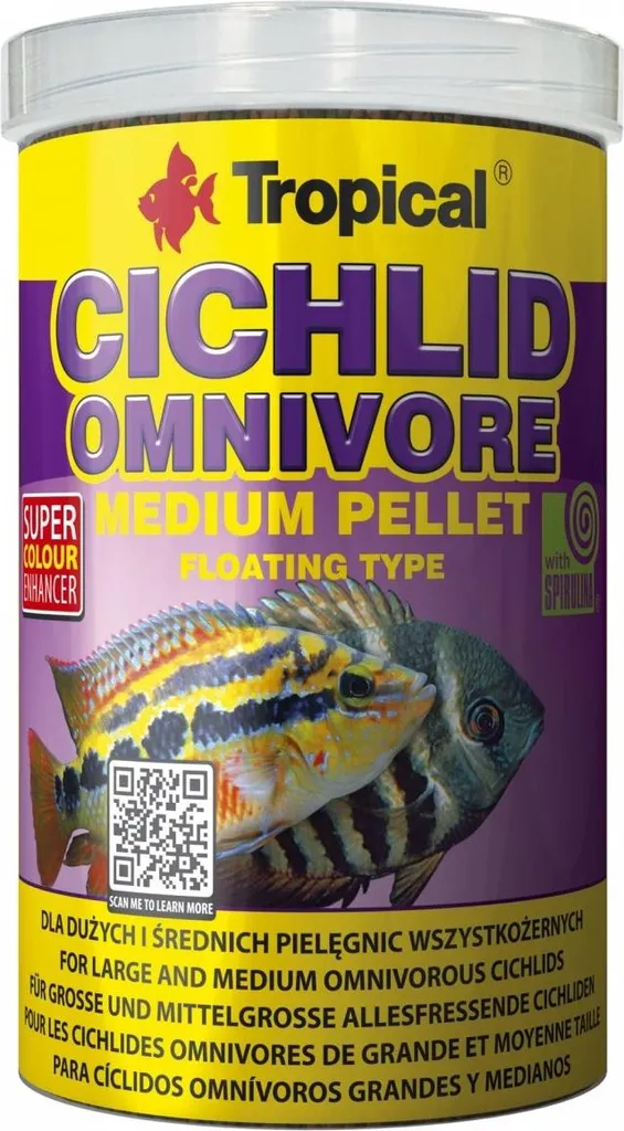 Esplosione di Colori Tropicali: Cichlid Red&Green Sticks 1000ml