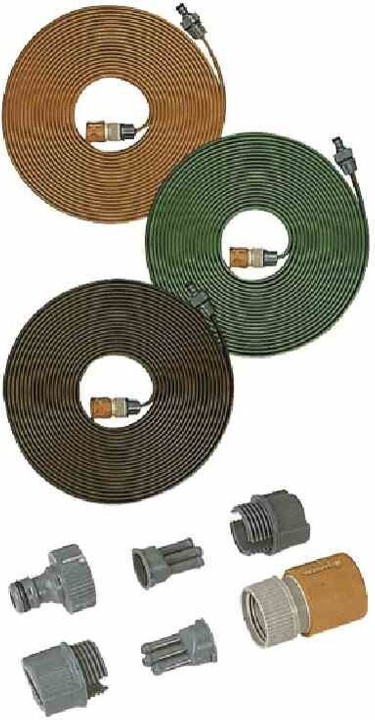 Arroseur à tuyau 15m vert GARDENA cpl. avec raccords Image du produit 