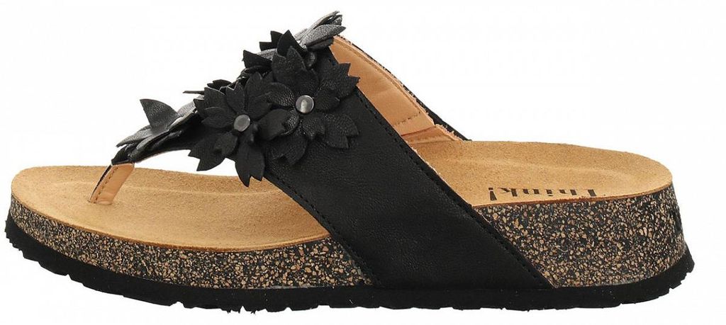 Think! Zehentrenner Damen 31353439363235 Schwarz 37 EU