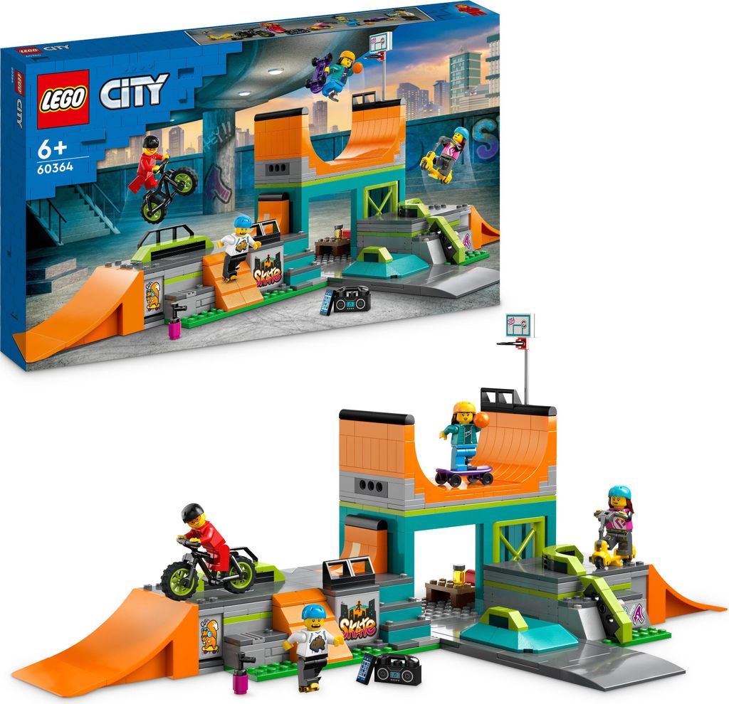 LEGO 60364 City Skaterpark, Spielzeug für Kinder ab 6 Produktbild