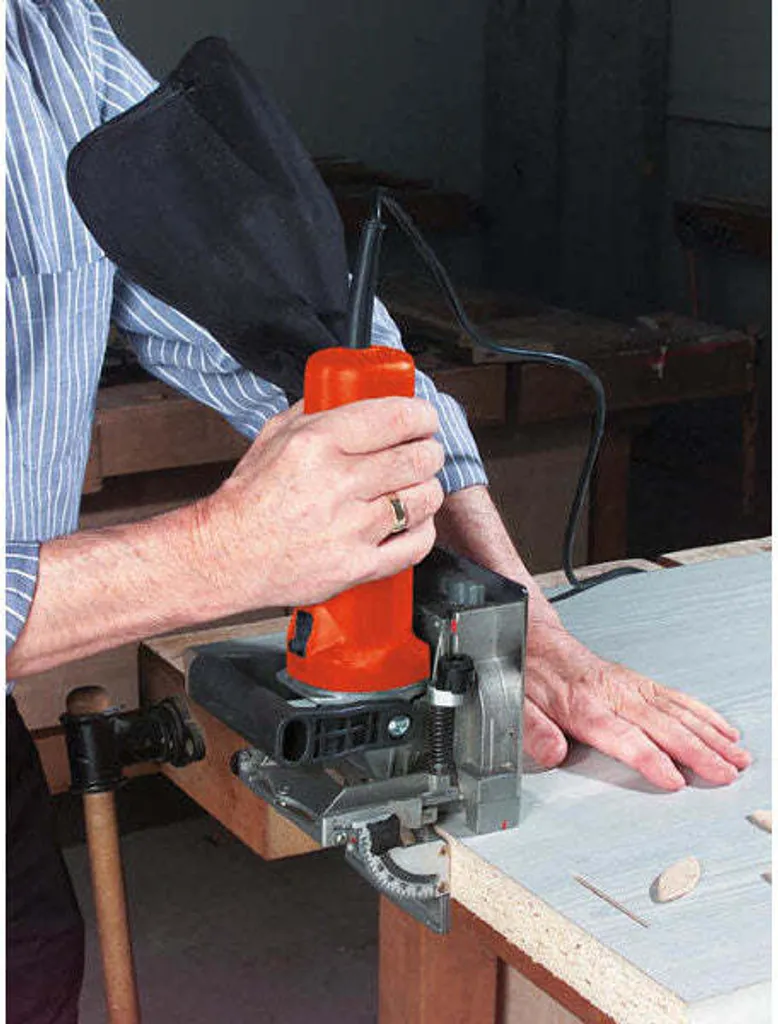 Fraiseuse à lamelles 900W 230V pour assemblage bois haute précision - 3