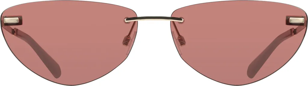 Lunettes de soleil aviateur roses monture métal chic pour femme Modèle L92