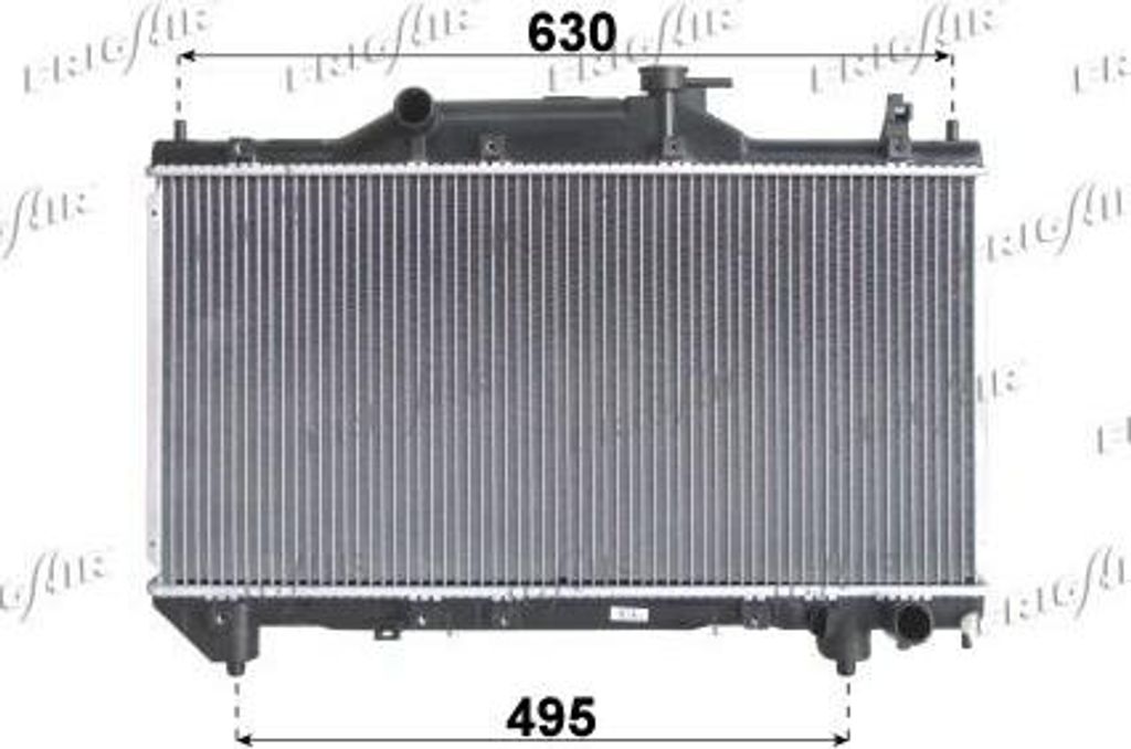 FRIGAIR 0115.3136 Kühler Wasserkühler Motorkühler für TOYOTA Avensis Kombi (T22) AVENSIS (T22) AVENSIS Liftback (T22)