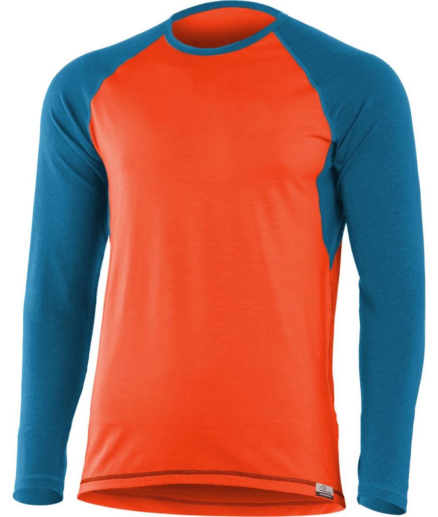 MARIO Herren Merinowoll-Langarm-T-Shirt