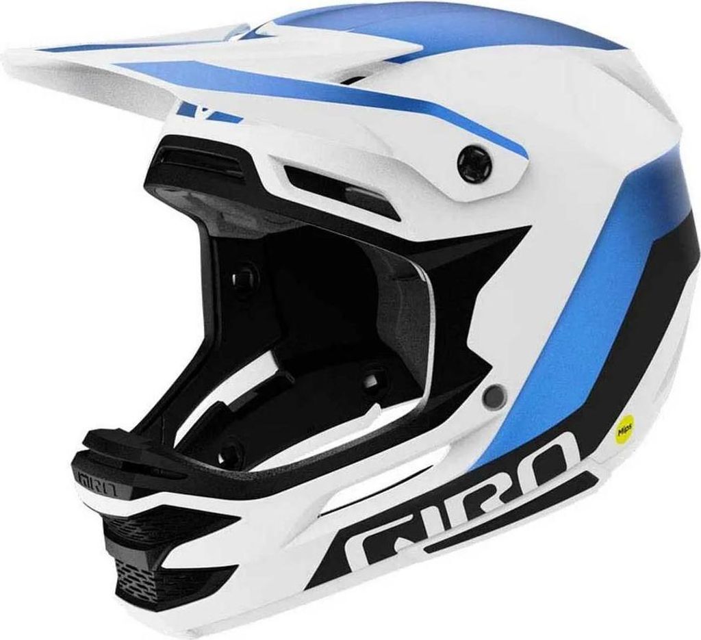 Insurgent Spherical - matte white/ano blue - 59 - 63 cm