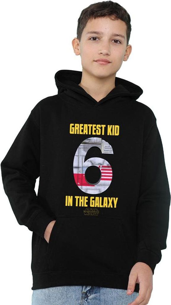 Star Wars - Kapuzenpullover für Kinder TV24529 (152-158) (Schwarz)