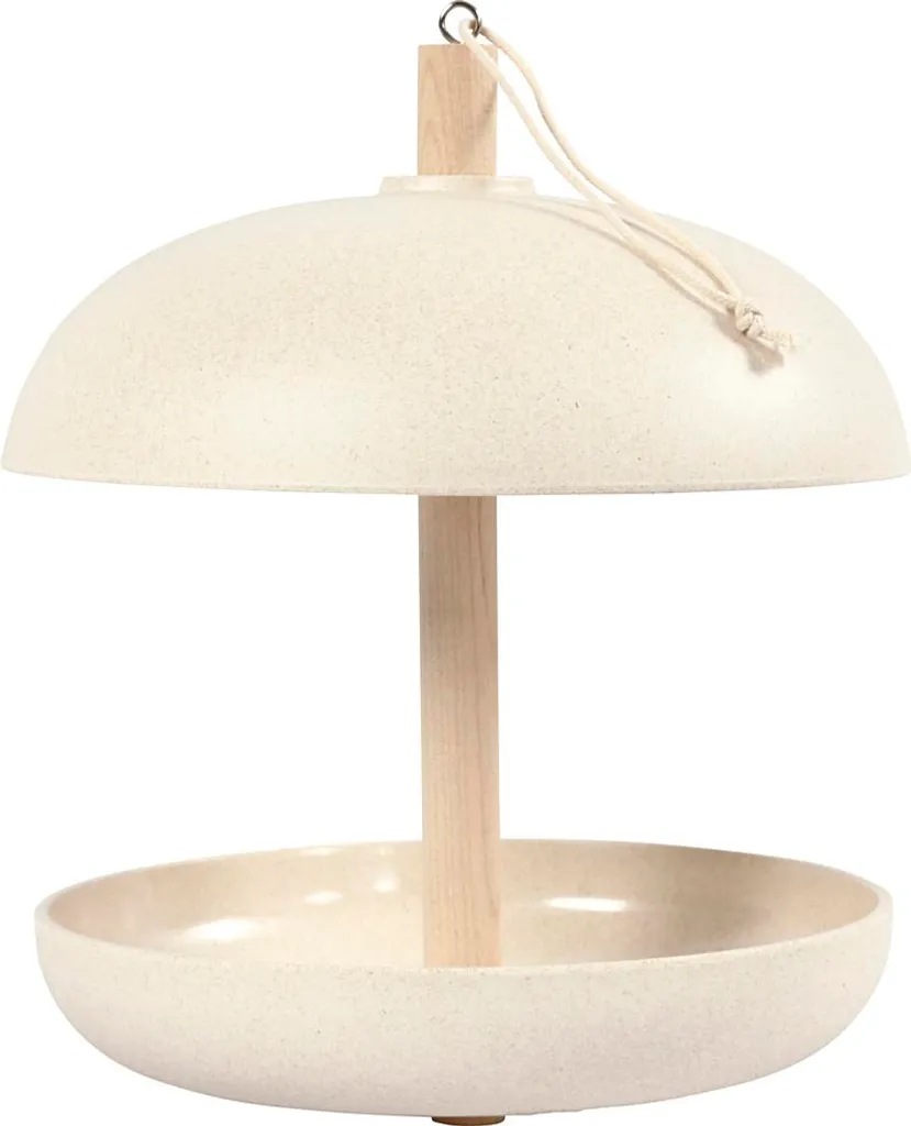 Abri oiseaux Vogelhuis pour balcon et jardin en fibres de bambou zen