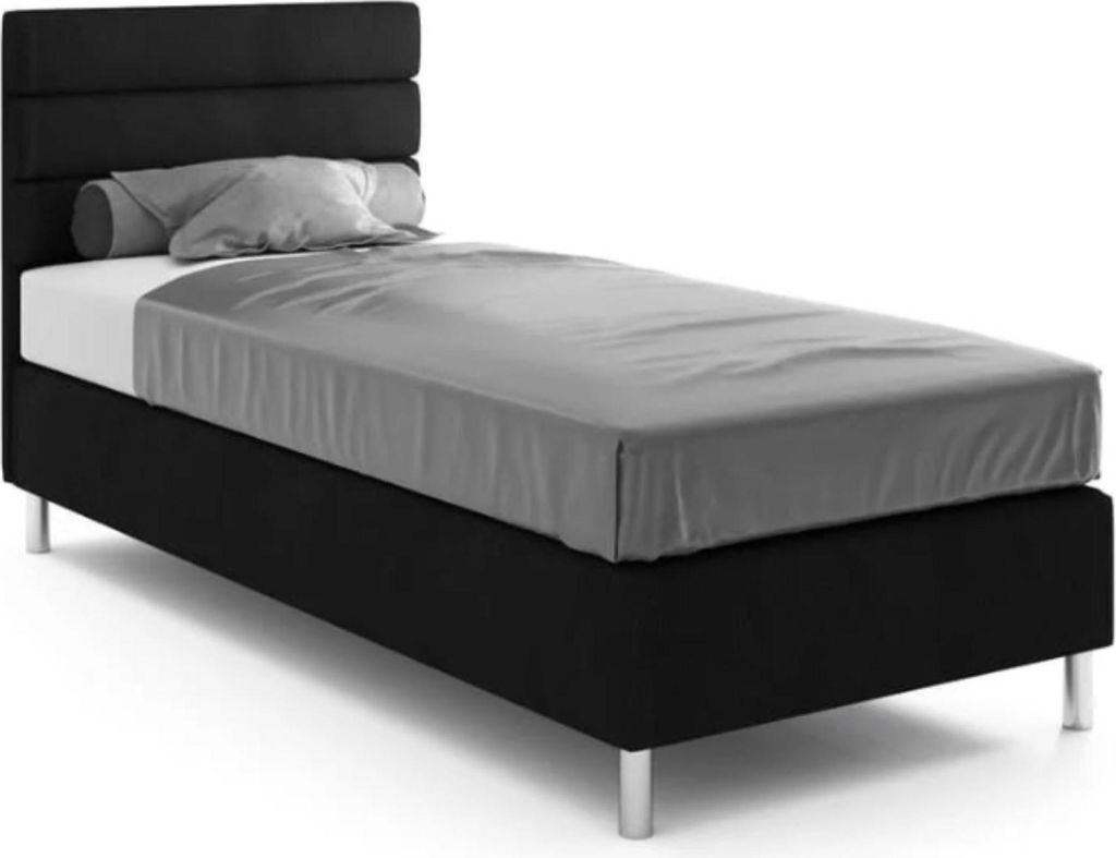 Hotelbett 80x200 cm - Graphit - Polsterbett für Hotels und Produktbild 