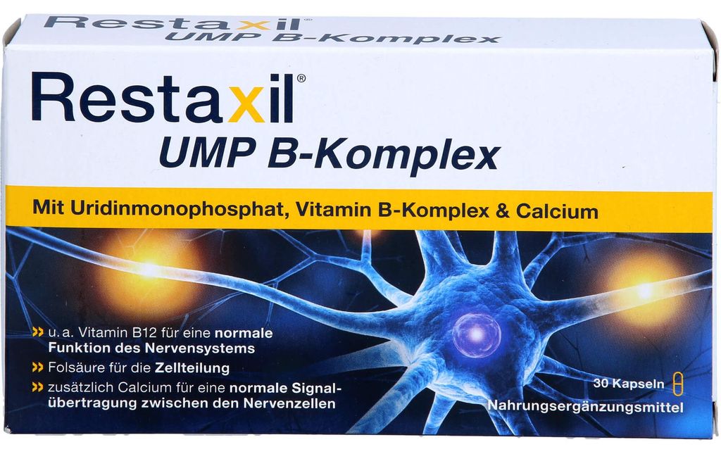 Restaxil Ump B-Complex Capsules 30 kapsułek Zdjęcie produktu 