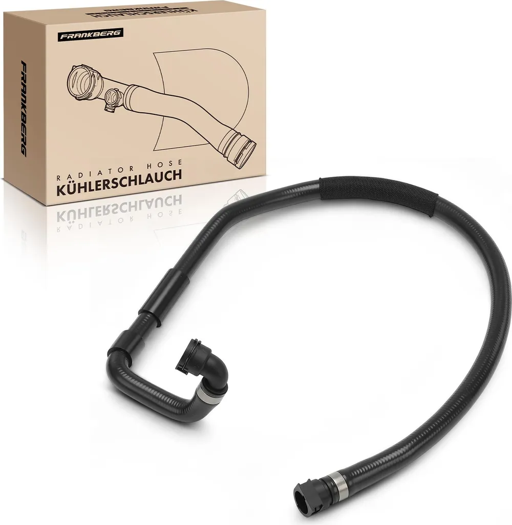 Durite Radiateur Renforcée BMW Série 5 E60 525i 530i Caoutchouc EPDM Noir