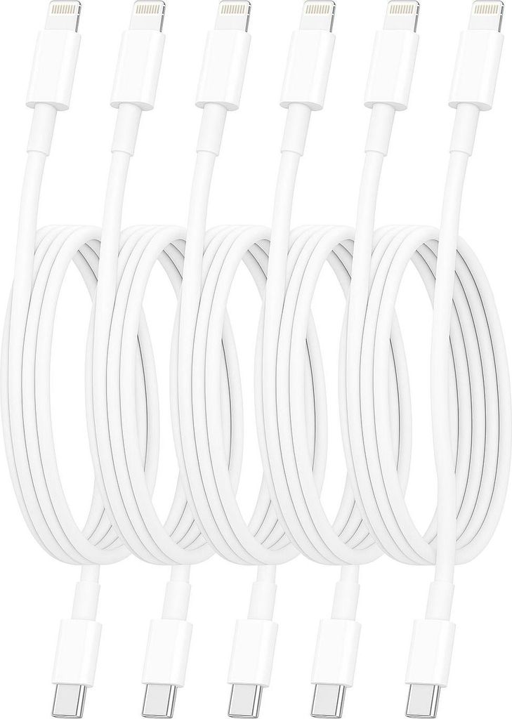 Ladekabel für iPhone Lightning 1M/2M – USB-A oder USB-C bis Produktbild 