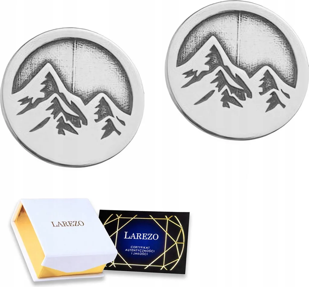 Orecchini Montagne Tatra Argento 925 - Gioielli Artigianali Polacchi