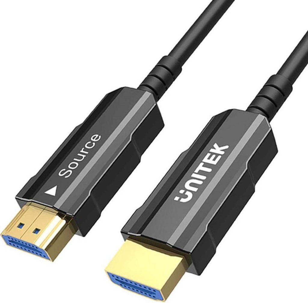 UNITEK HDMI-Lichtwellenleiterkabel 2.0 AOC 4K 60Hz 20M