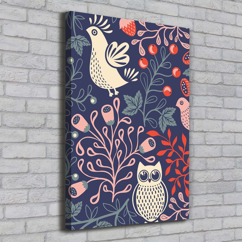 Tulup Leinwandbild - 70x100cm - Wandkunst - Drucke auf Leinwand - Leinwanddruck - Wohnzimmer Wanddekoration XXL - Wohnung Deko Kunstdrucke - Tier...