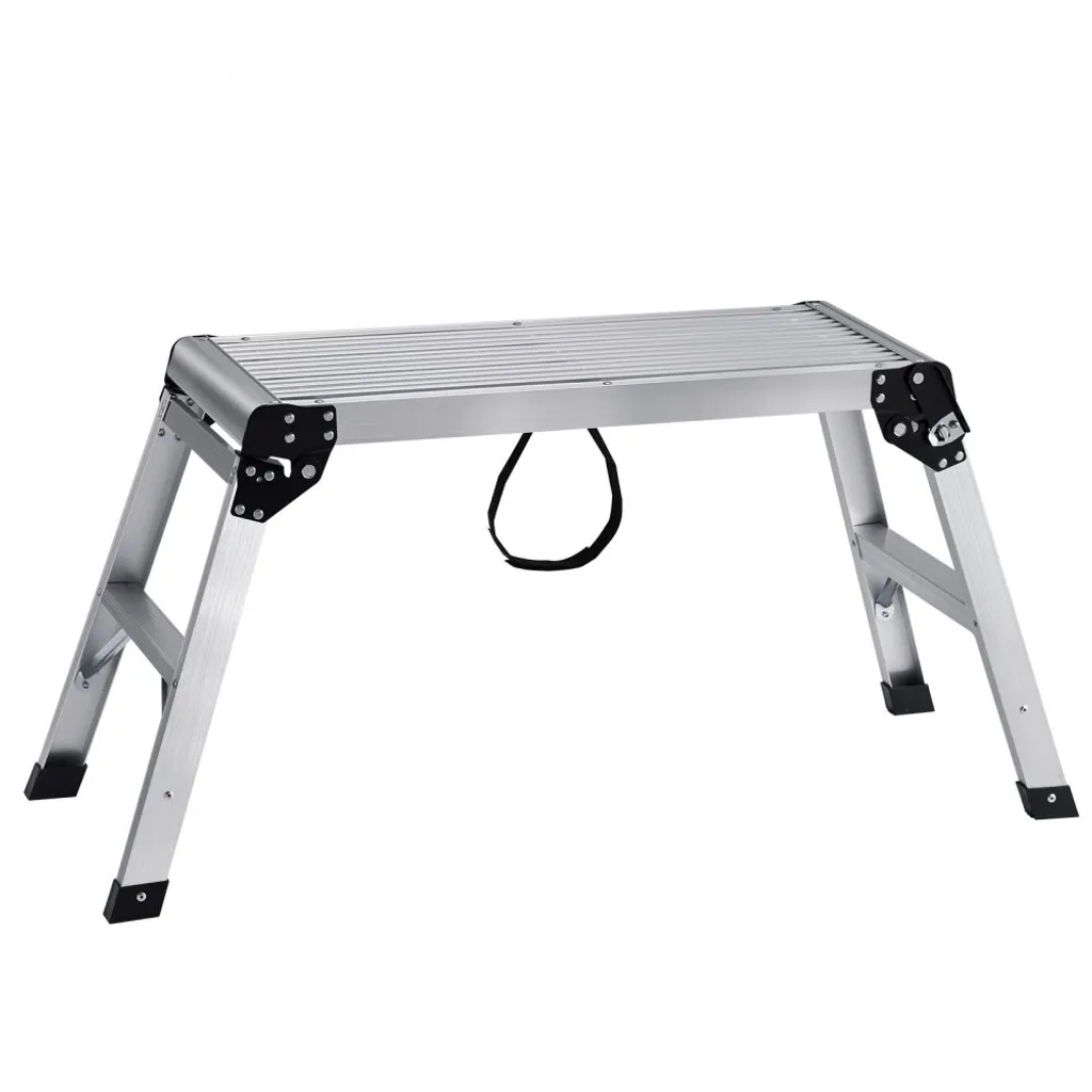 Établi pliant en aluminium 76x30x50,8 cm - Plate-forme max 150 kg
