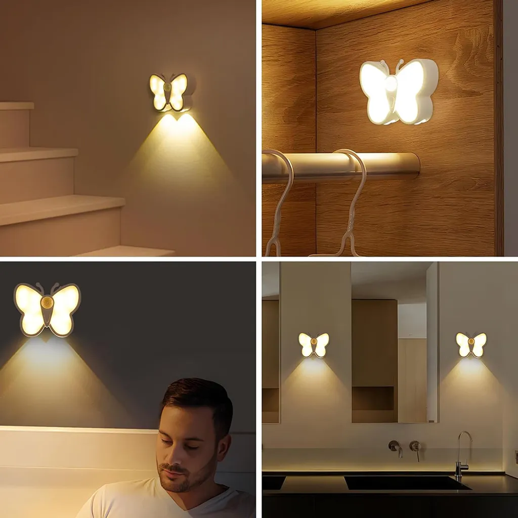 Lampe de Placard Rechargeable 3 Modes avec Intensité Variable Lot de 3 - 8