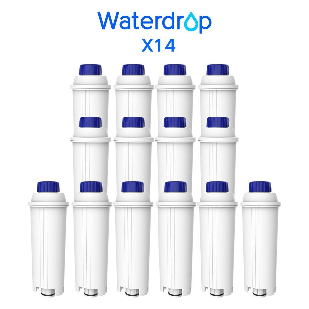 Waterdrop Filterkartuschen, Ersatz für De'Longhi Wasserfilter DLSC002, Kompatibel mit De'Longhi Magnifica S, Eletta Explorer(14)