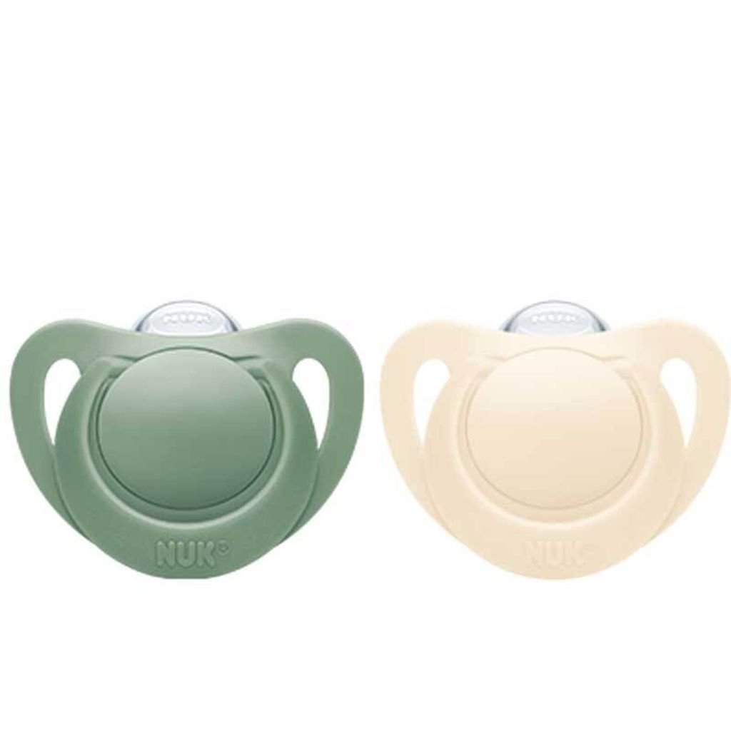 NUK for Nature Silikon Schnuller Gr. 1 (0-6 Monate) 2er Produktbild 