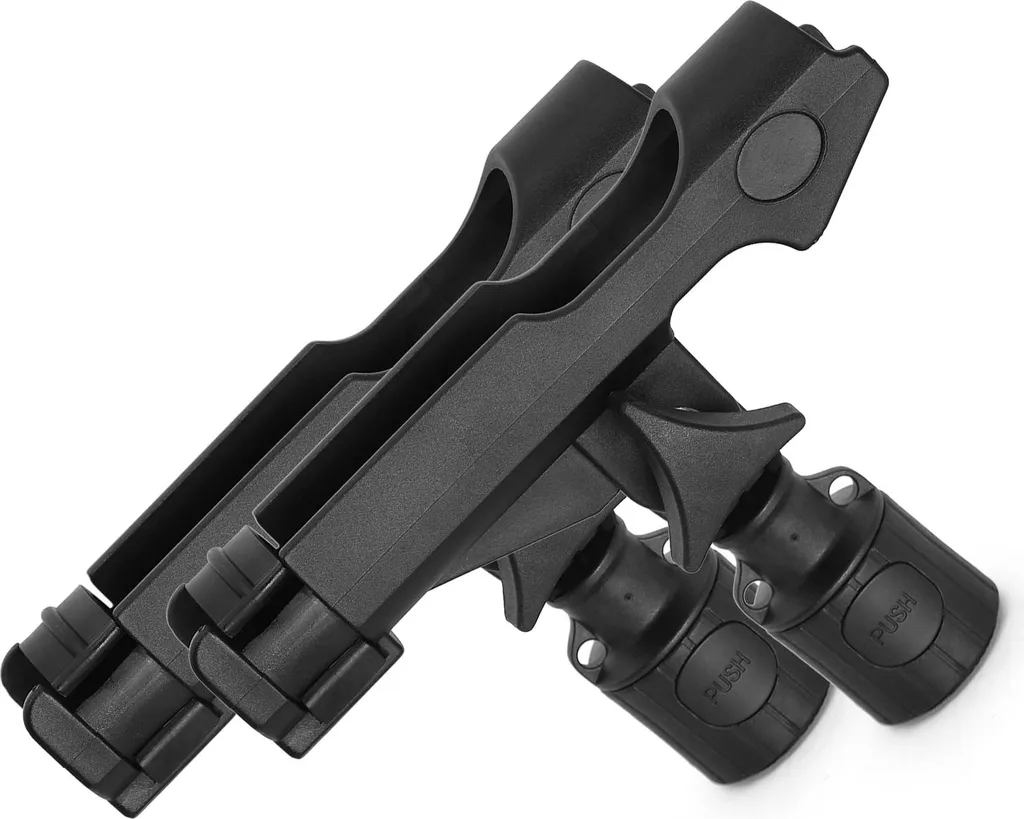 Support de canne à pêche orientable pour rail de kayak polyvalent - 2
